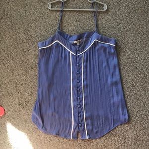 Naked Zebra silk cami